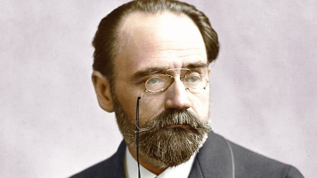 Angeline Émile Zola – wêneyê nivîsê