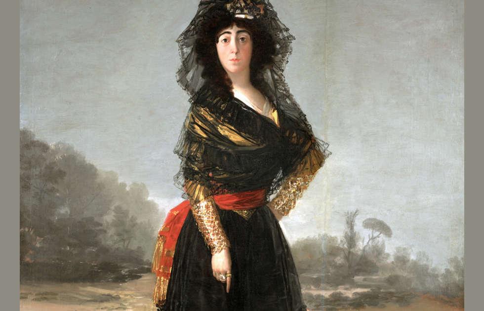 Goya û Duchess of Alba – portreya düşesê ya ji aliyê Francisco Goya ve hatiye kişandin